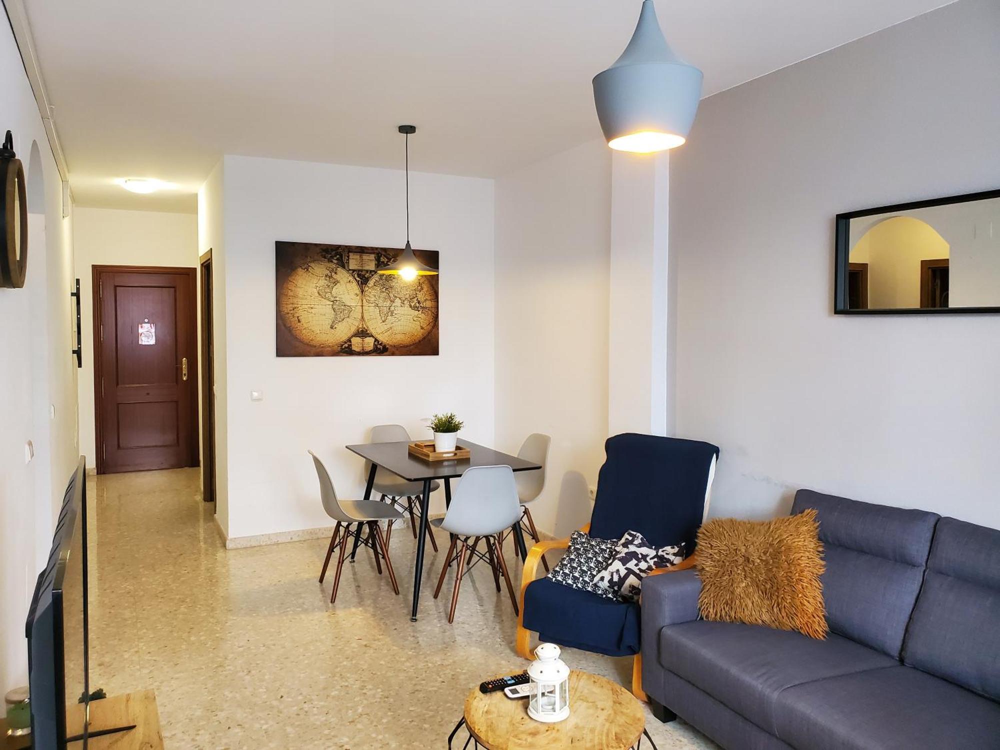 Apartmán Apartamento Con Parking Gratis En El Centro De Màlaga Exteriér fotografie
